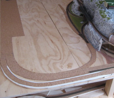 Bandes lièges pour rails