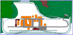 plan scarm 2D avec paysage